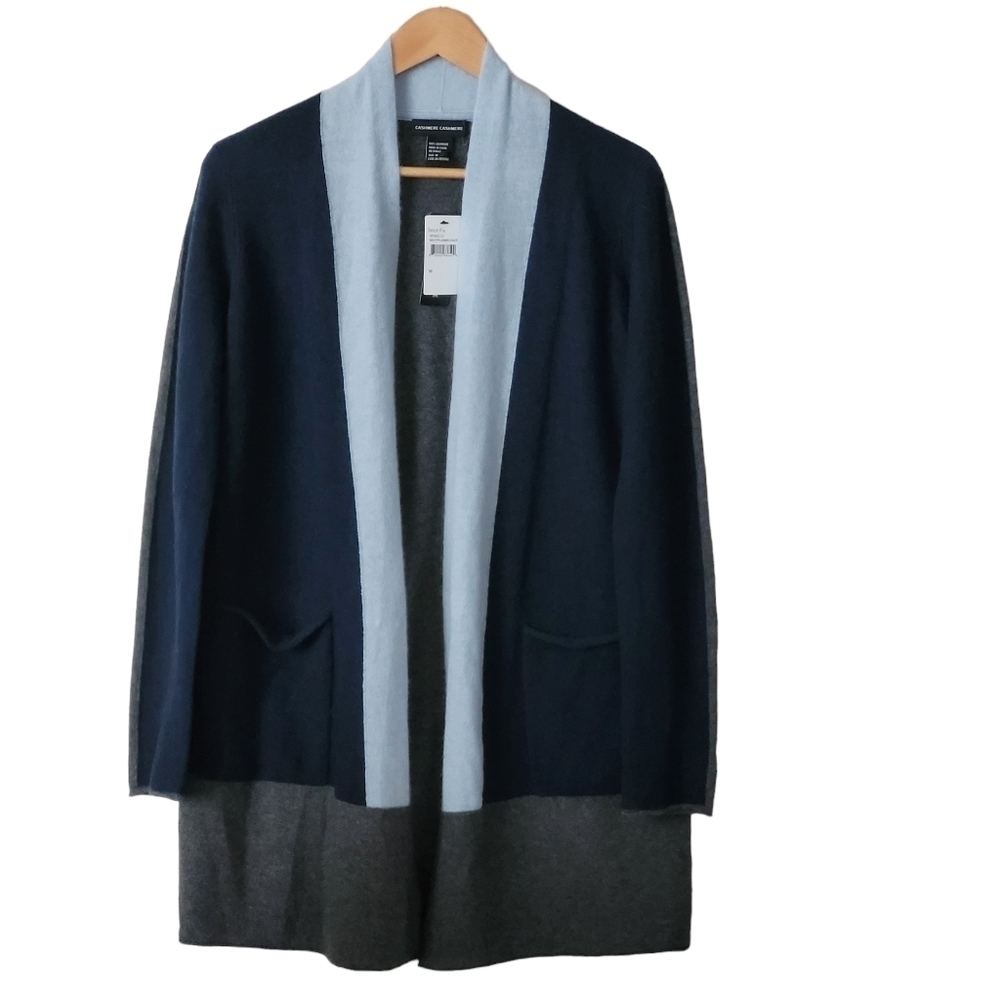 Stitch Fix Cashmere Cashmere Open Front Long Sleeve Cardigan